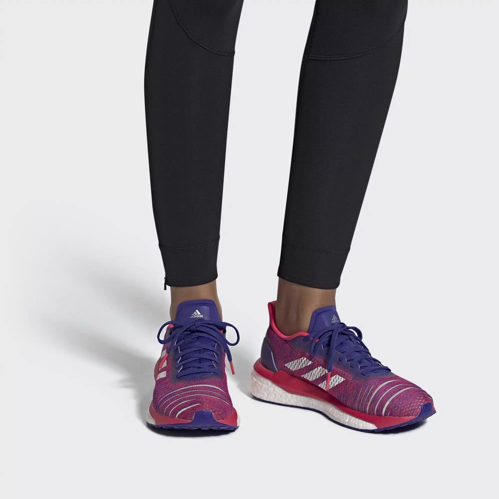 Adidas Solar Drive Tenis Para Correr Azules Para Mujer (MX-39251)
